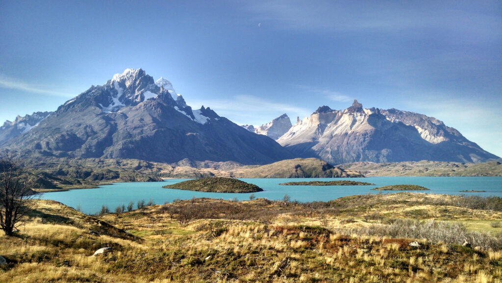 Chilean Patagonia Lake, Hiking in Patagonia
