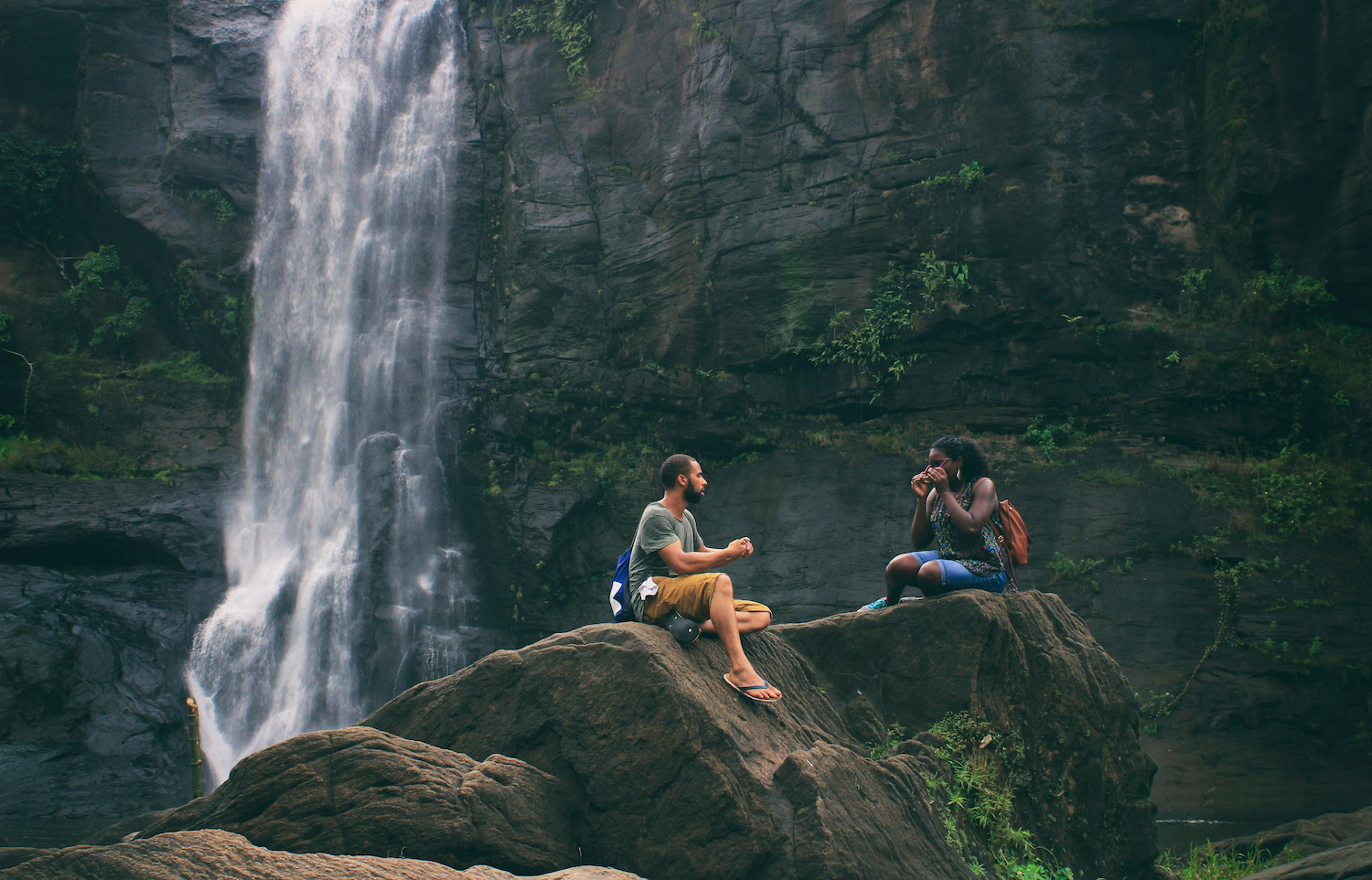 Couple at Waterfall - How to Plan a Trip